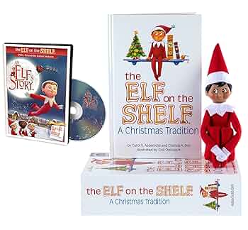 the elf on the shelf  棚の上のエルフ 男の子(B) Amazon.com: The Elf on the Shelf: A Christmas Tradition